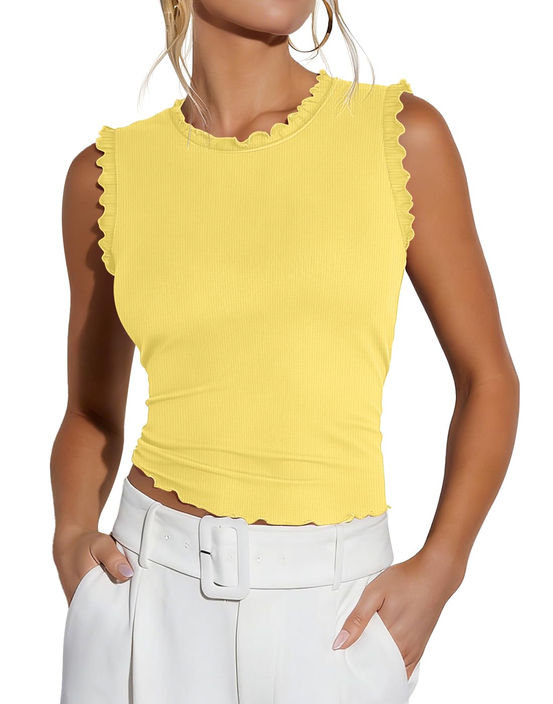 LEEDYA Women Summer Tank Tops