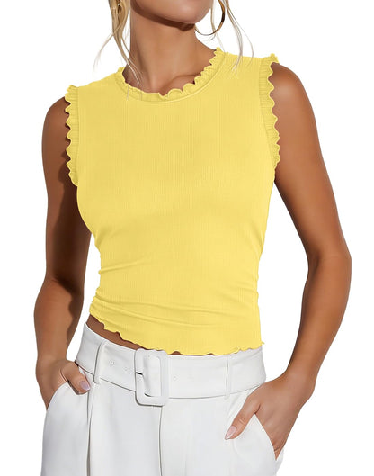 LEEDYA Women Summer Tank Tops