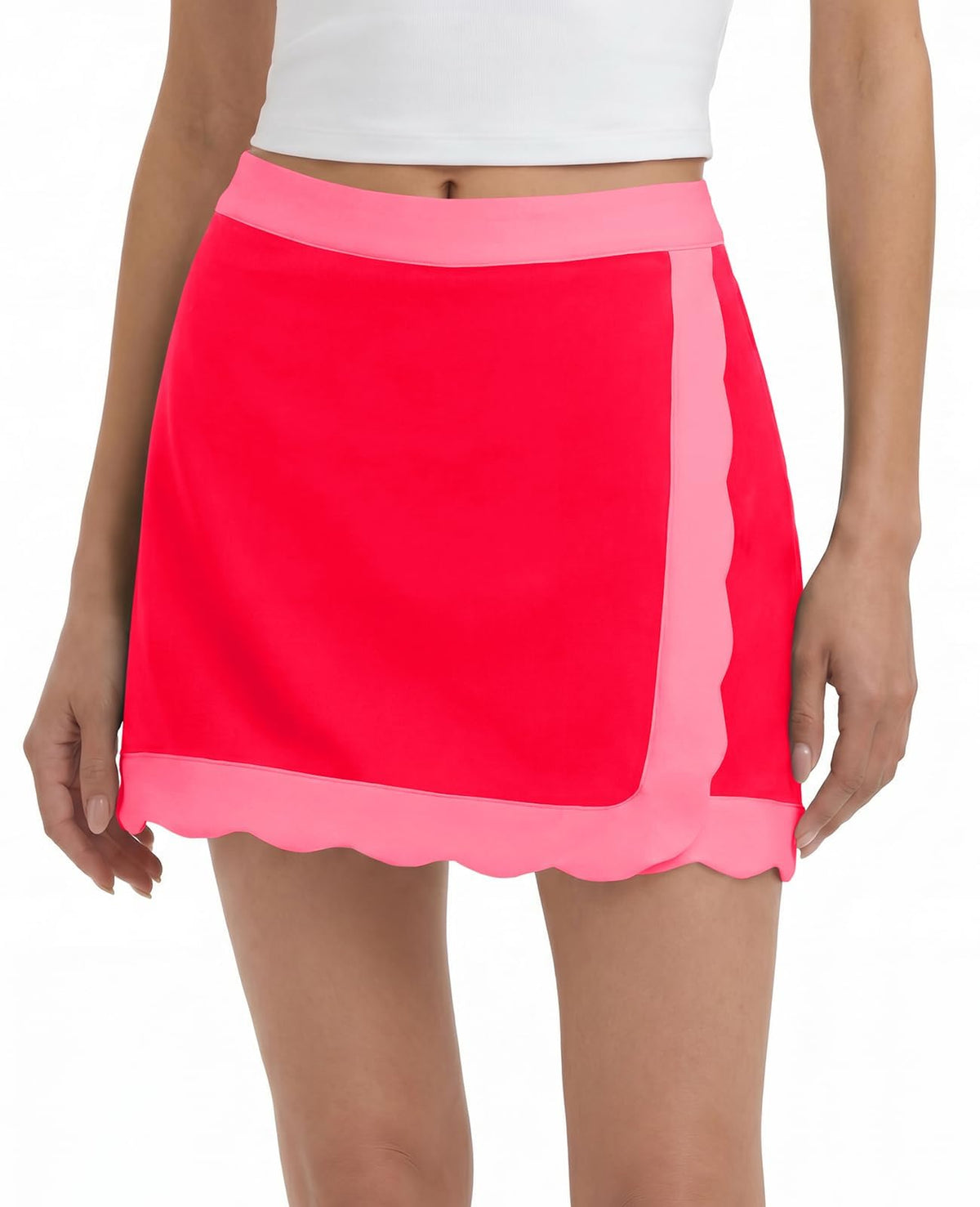 Fisoew Womens Tennis Skirts with Shorts