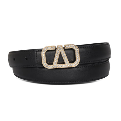 Relang Women's Belts with Gold Buckle