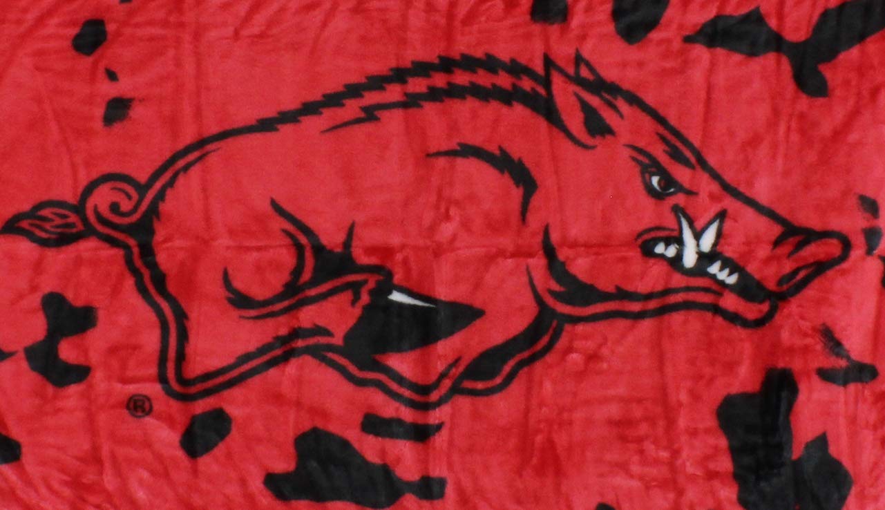 Everything Comfy Georgia Bulldogs Soft and Warm Huge Raschel Throw Blanket, 86" x 63"