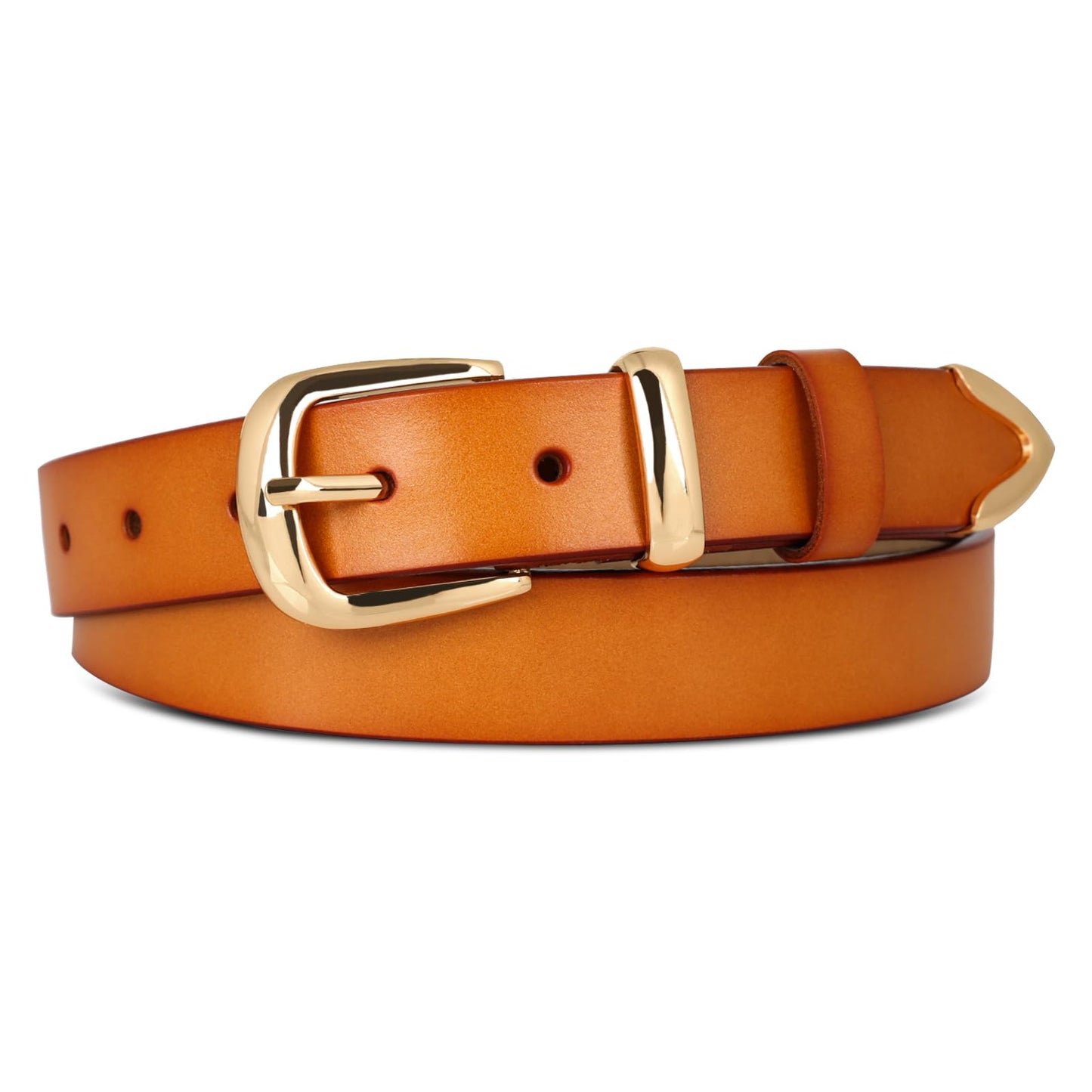 Relang Women's Belts with Gold Buckle