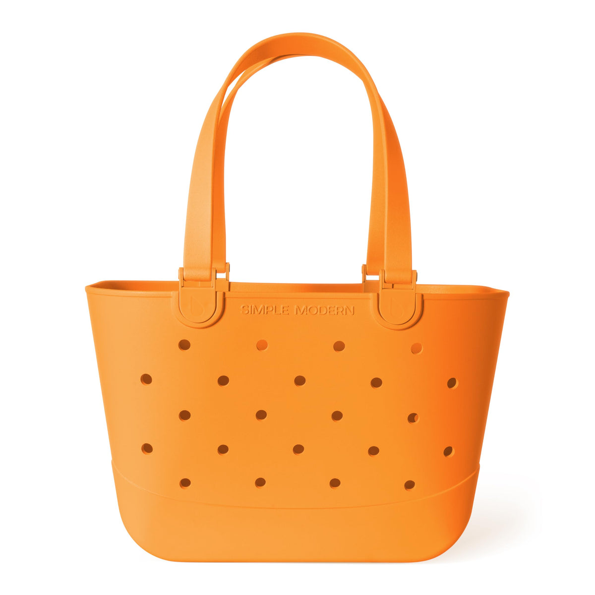 Simple Modern Waterproof Rubber Beach Bag | Large | Black