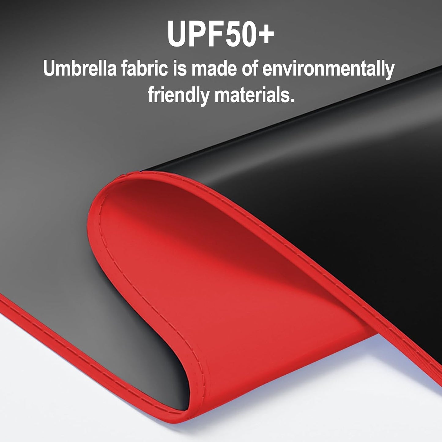 Mini Travel Umbrella, Upf 50+ Compact Fits in Purse | Eco-Friendly Recycled Fabric, Rain & UV Protection.portable Umbrella with Leather Case