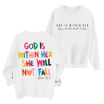 Sulayesh Christian God Is Within Her Sweatshirts