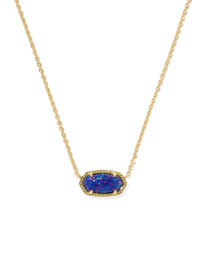 Kendra Scott Elisa Pendant Necklace for Women, Fashion Jewelry, 14k Gold-Plated