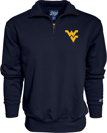 Blue 84 NCAA mens Quarter Zip Sweatshirt Icon