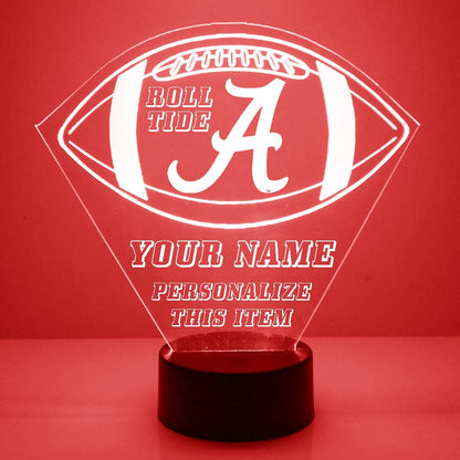 Custom University of Alabama Crimson Tide Football LED Sign | Made in The USA