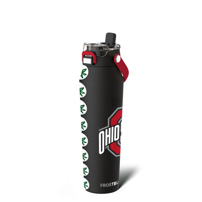 Frost Buddy 24oz Insulated Water Bottle - Straw & Chug Lid - Leak-Proof | Sip-or-chug dual lid | Ice-cold for 24+ hours | Cup-holder friendly