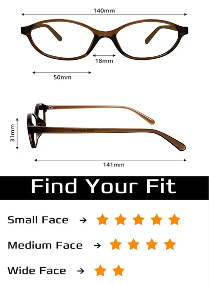 GUVIVI Retro Oval Sunglasses for Women