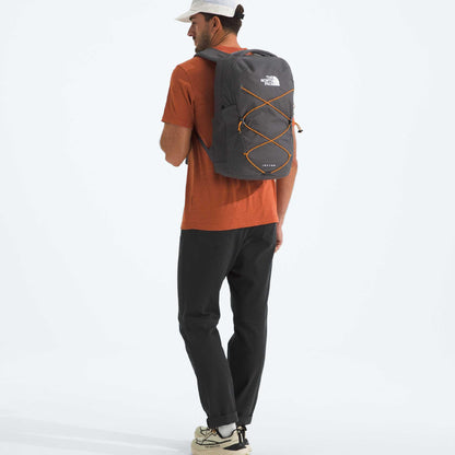 The North Face Jester Everyday Laptop Backpack - Commuter Daypack, Water Repellent, Laptop Sleeve, Lunar Blue/Fizz Lime, One Size