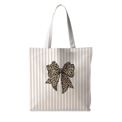 Striped series canvas bags