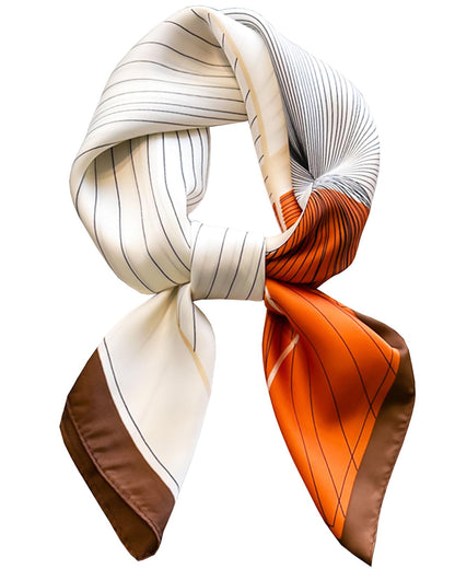 Saiusloa Neck Scarf For Womens Silky Head Scarves Hair Bandanas Square Scarf Fashion Accessories lightweight