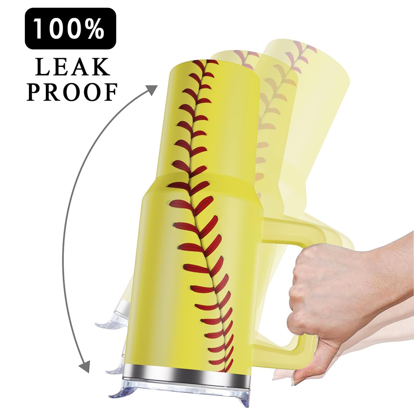 40oz Baseball Tumbler Gifts Stuff for Men Women Gift for Coach Mom