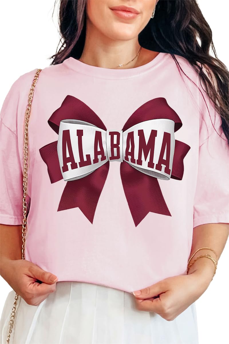 Howdy Honey Alabama Girly Womens Graphic T Shirts