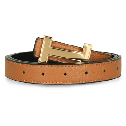 Relang Women's Belts with Gold Buckle
