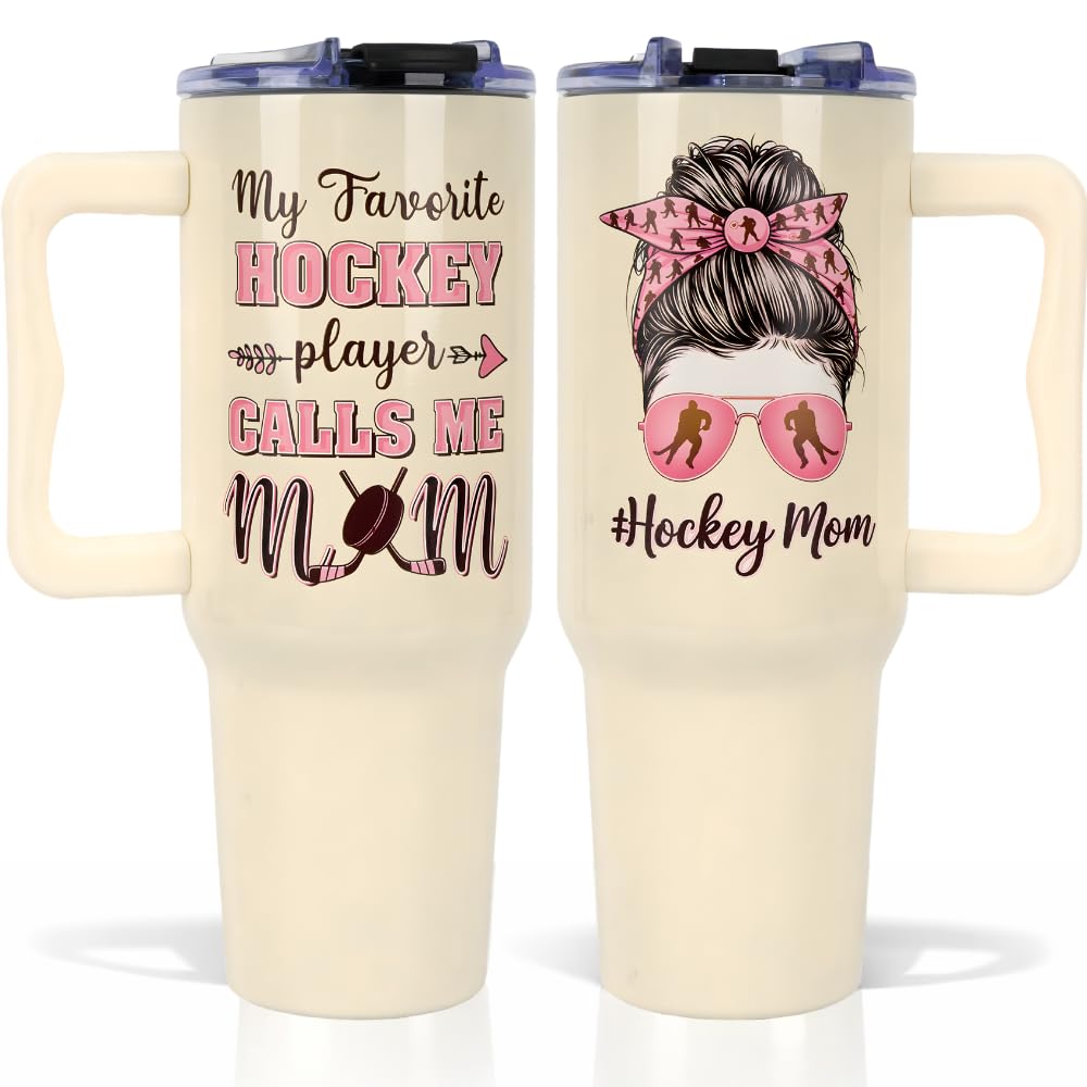 Baseball Mom Gifts - Perfect for Moms from Kids, Friends - Birthday & Christmas - 40oz Tumbler with Handle