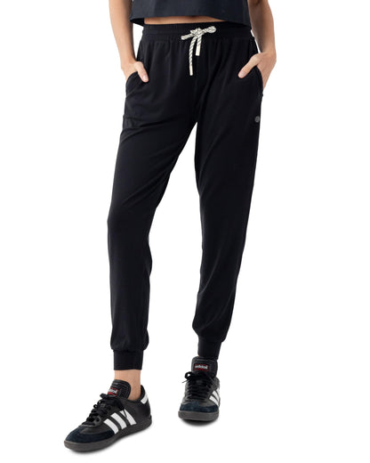 Cozy Earth Women's Studio Jogger Pants, Mid-Rise Lightweight Casual Joggers