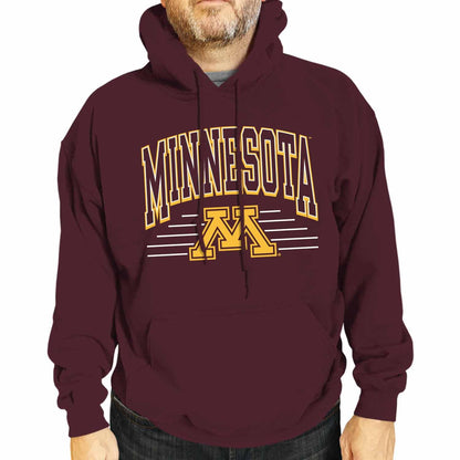 Campus Colors NCAA Overtime Classics Hooded Fleece Sweatshirt - Men Women | Officially licensed NCAA hoodie - unisex cotton poly fleece - kangaroo pocket - machine washable - S to 2XL