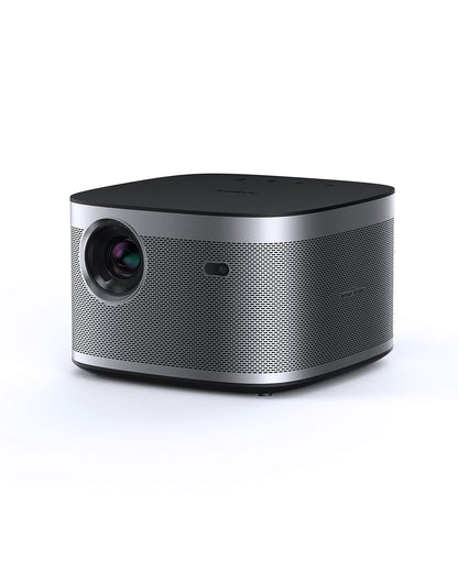 XGIMI Elfin Flip Plus Portable Projector, Google TV with Licensed Netflix, 500 ISO Lumens, 1080P Resolution Home Projector, Build-in Adjustable Stand, Lightweight and Compact Design, Screen Adaption