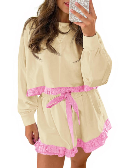 Fisoew Women's 2 Piece Lounge Set