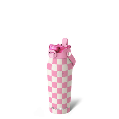 Frost Buddy 24oz Insulated Water Bottle - Straw & Chug Lid - Leak-Proof | Sip-or-chug dual lid | Ice-cold for 24+ hours | Cup-holder friendly