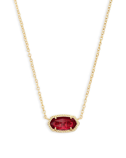 Kendra Scott Elisa Pendant Necklace for Women, Fashion Jewelry, 14k Gold-Plated