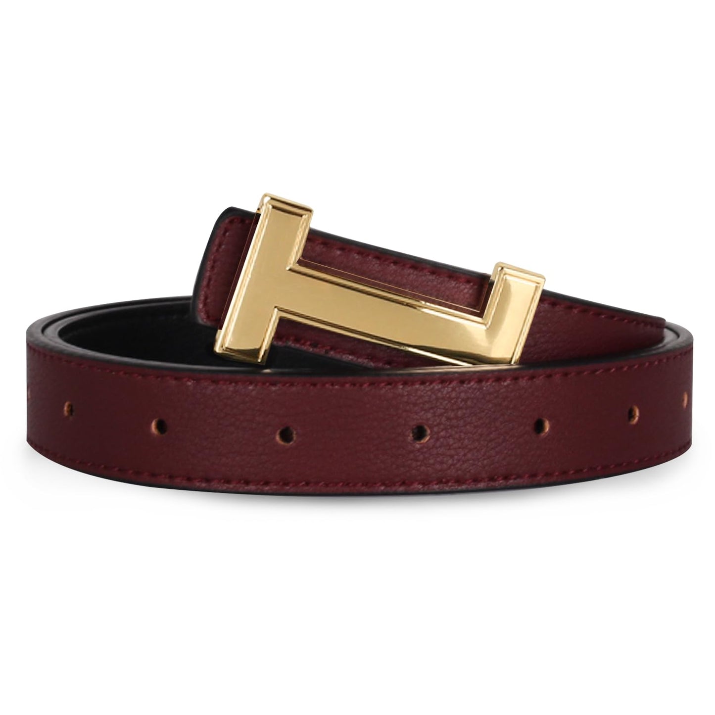 Relang Women's Belts with Gold Buckle