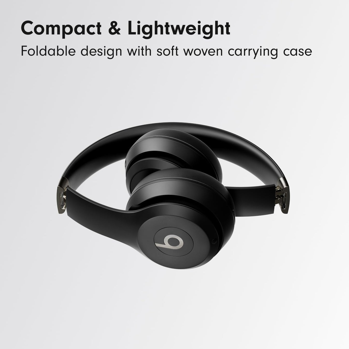 Beats Solo 4 - Wireless On-Ear Bluetooth Headphones, Up to 50-Hour Battery Life, Ultra-Lightweight Comfort, Powerful and Balanced Sound, Apple & Android Compatible - Amazon Exclusive Metallic Pink