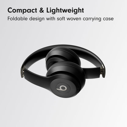 Beats Solo 4 - Wireless On-Ear Bluetooth Headphones, Up to 50-Hour Battery Life, Ultra-Lightweight Comfort, Powerful and Balanced Sound, Apple & Android Compatible - Amazon Exclusive Metallic Pink