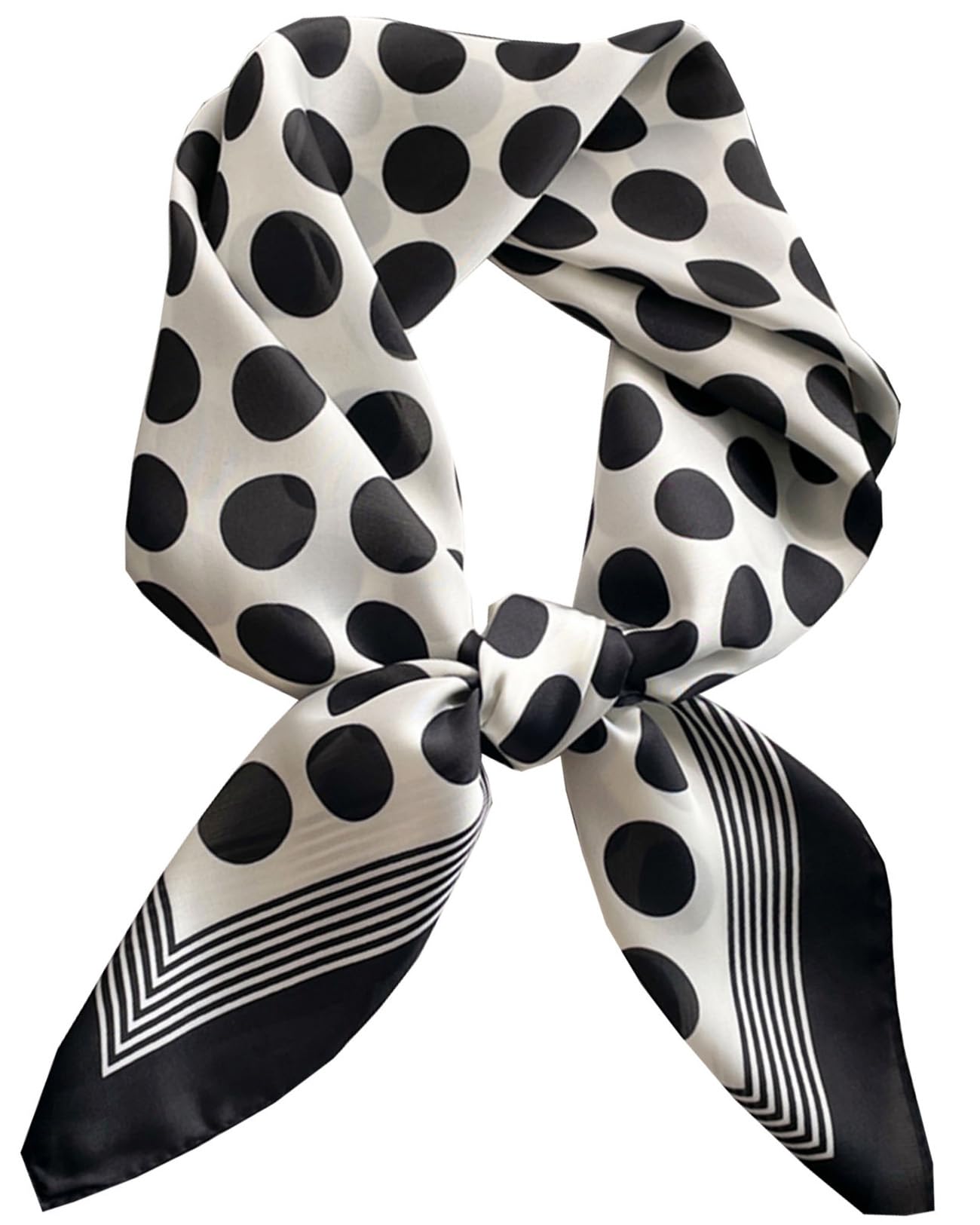 Saiusloa Neck Scarf For Womens Silky Head Scarves Hair Bandanas Square Scarf Fashion Accessories lightweight