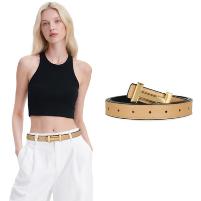 Relang Women's Belts with Gold Buckle
