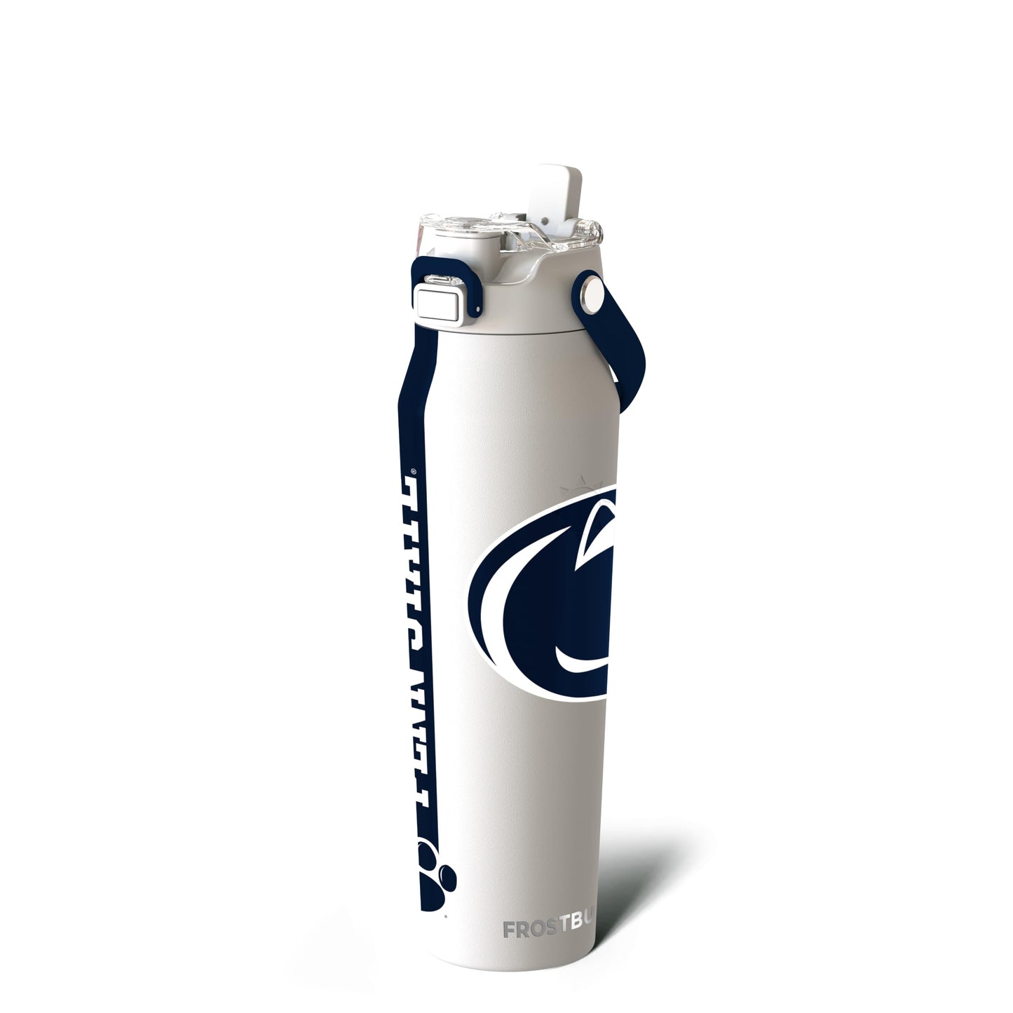 Frost Buddy 24oz Insulated Water Bottle - Straw & Chug Lid - Leak-Proof | Sip-or-chug dual lid | Ice-cold for 24+ hours | Cup-holder friendly