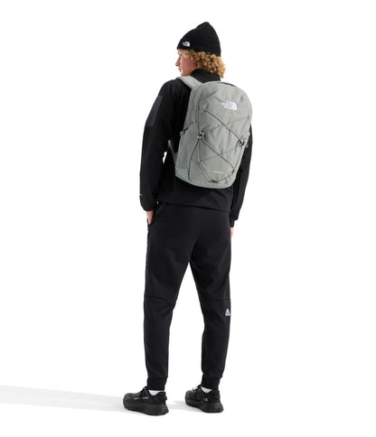 The North Face Jester Everyday Laptop Backpack - Commuter Daypack, Water Repellent, Laptop Sleeve, Lunar Blue/Fizz Lime, One Size