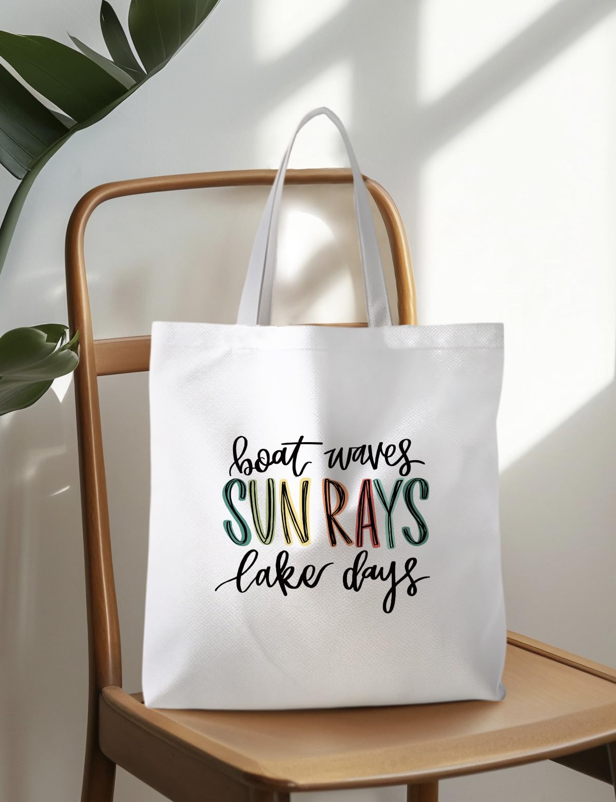 Canvas Summer Beach Tote