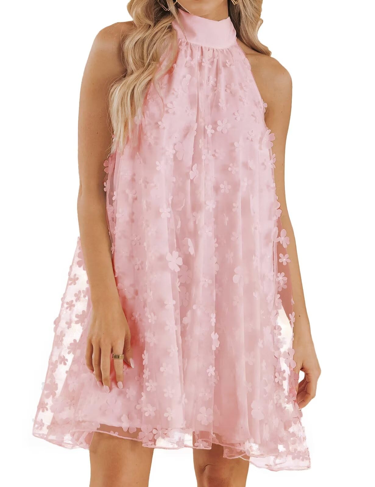 VIMPUNEC Womens Summer Halter Mini