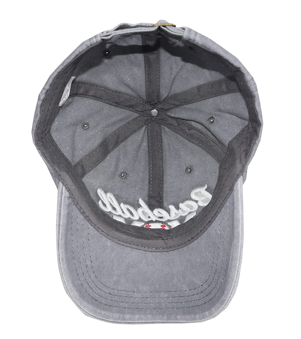Distressed Baseball Mom Dad Hat for Women, Adjustable Washed Embroidered Baseball Cap for Mama
