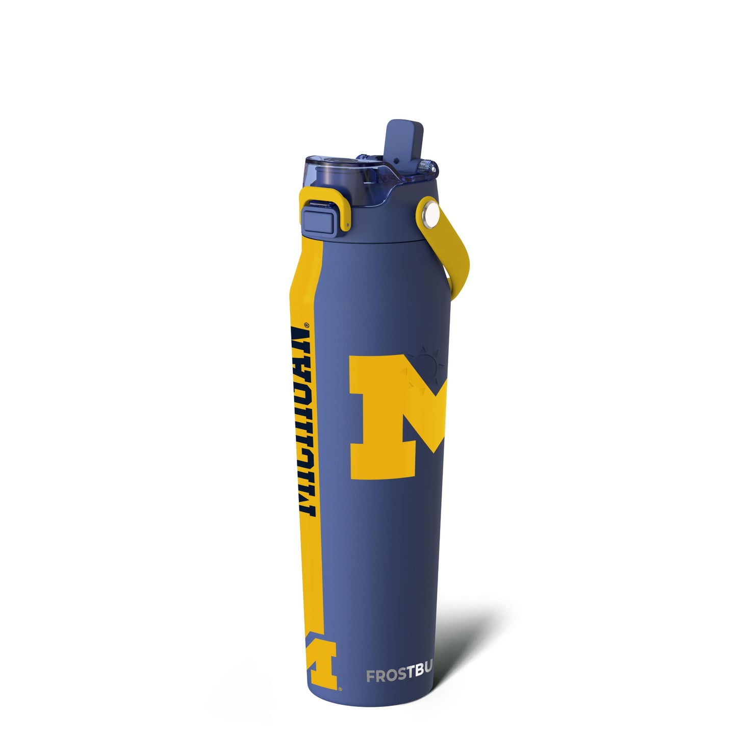 Frost Buddy 24oz Insulated Water Bottle - Straw & Chug Lid - Leak-Proof | Sip-or-chug dual lid | Ice-cold for 24+ hours | Cup-holder friendly