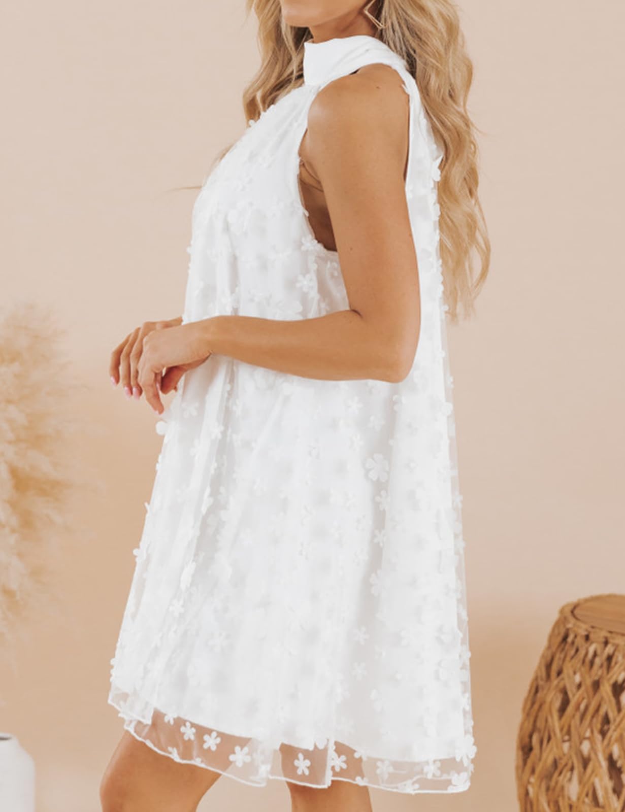 VIMPUNEC Womens Summer Halter Mini