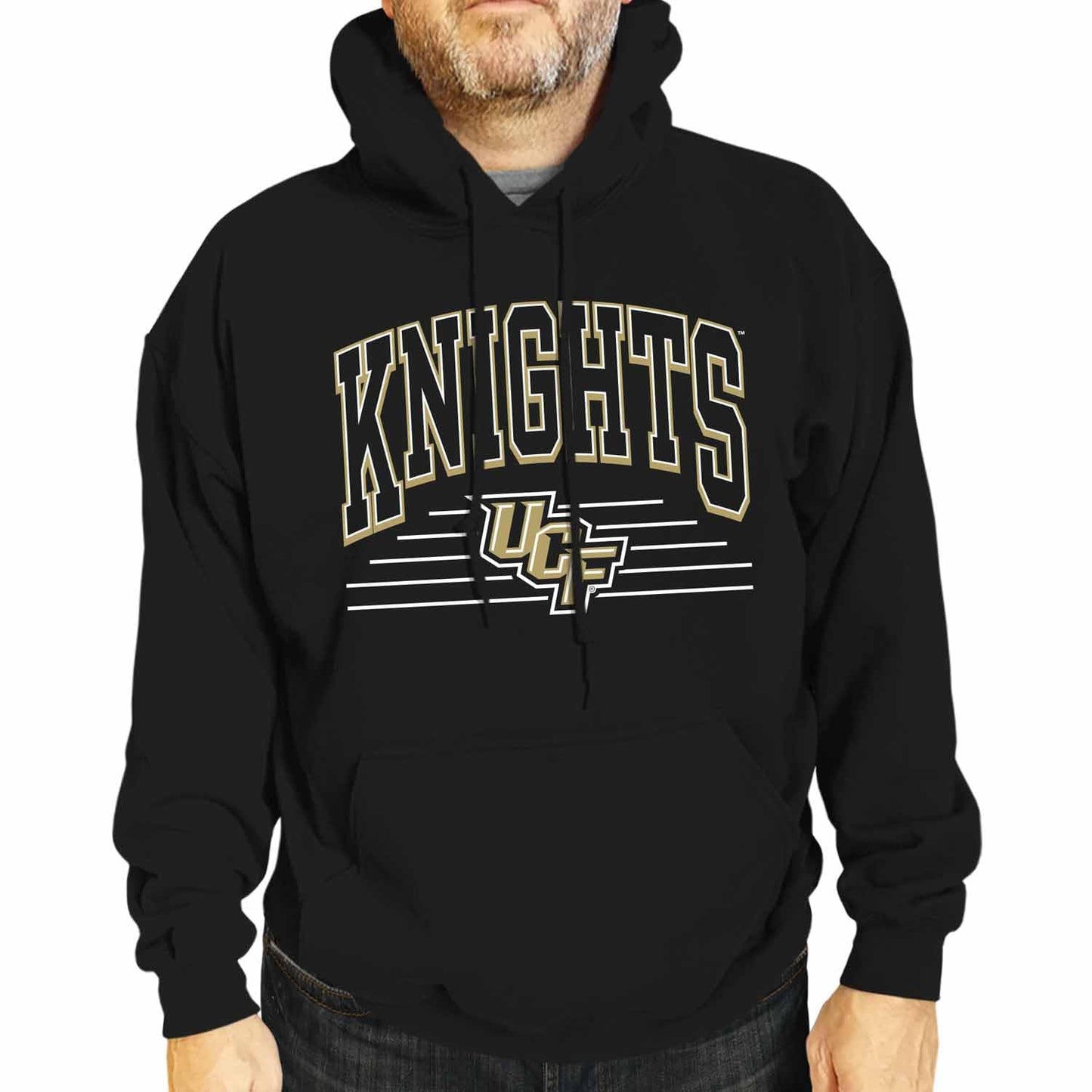 Campus Colors NCAA Overtime Classics Hooded Fleece Sweatshirt - Men Women | Officially licensed NCAA hoodie - unisex cotton poly fleece - kangaroo pocket - machine washable - S to 2XL