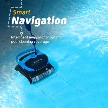 Dolphin Nautilus CC Automatic Robotic Pool Vacuum Cleaner, Wall Climbing Scrubber Brush, Top Load Filter Access, Ideal for Above/In-Ground Pools up to 33 FT in Length