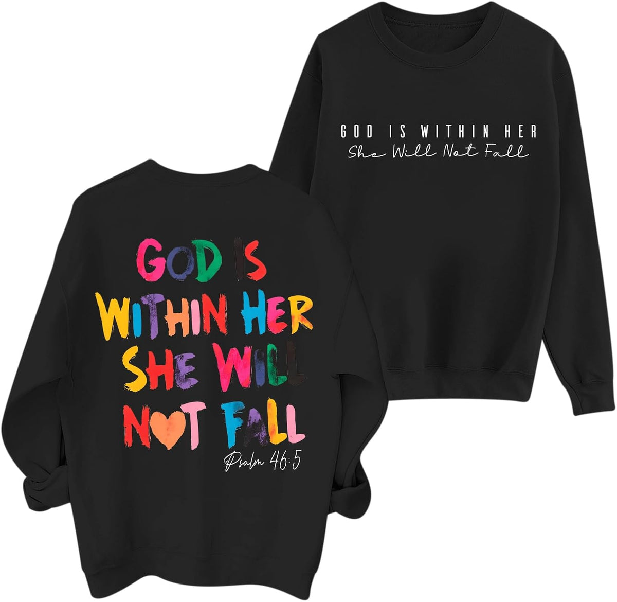 Sulayesh Christian God Is Within Her Sweatshirts