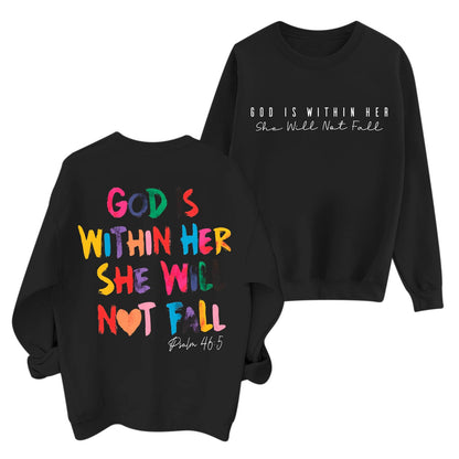 Sulayesh Christian God Is Within Her Sweatshirts