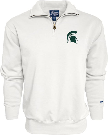 Blue 84 NCAA mens Quarter Zip Sweatshirt Icon