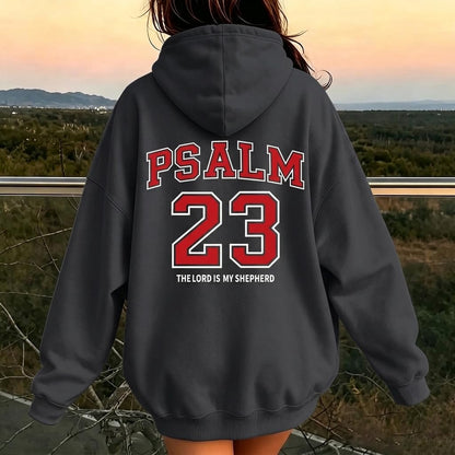 Christian Hoodies for Women Psalm 23 Sweatshirt