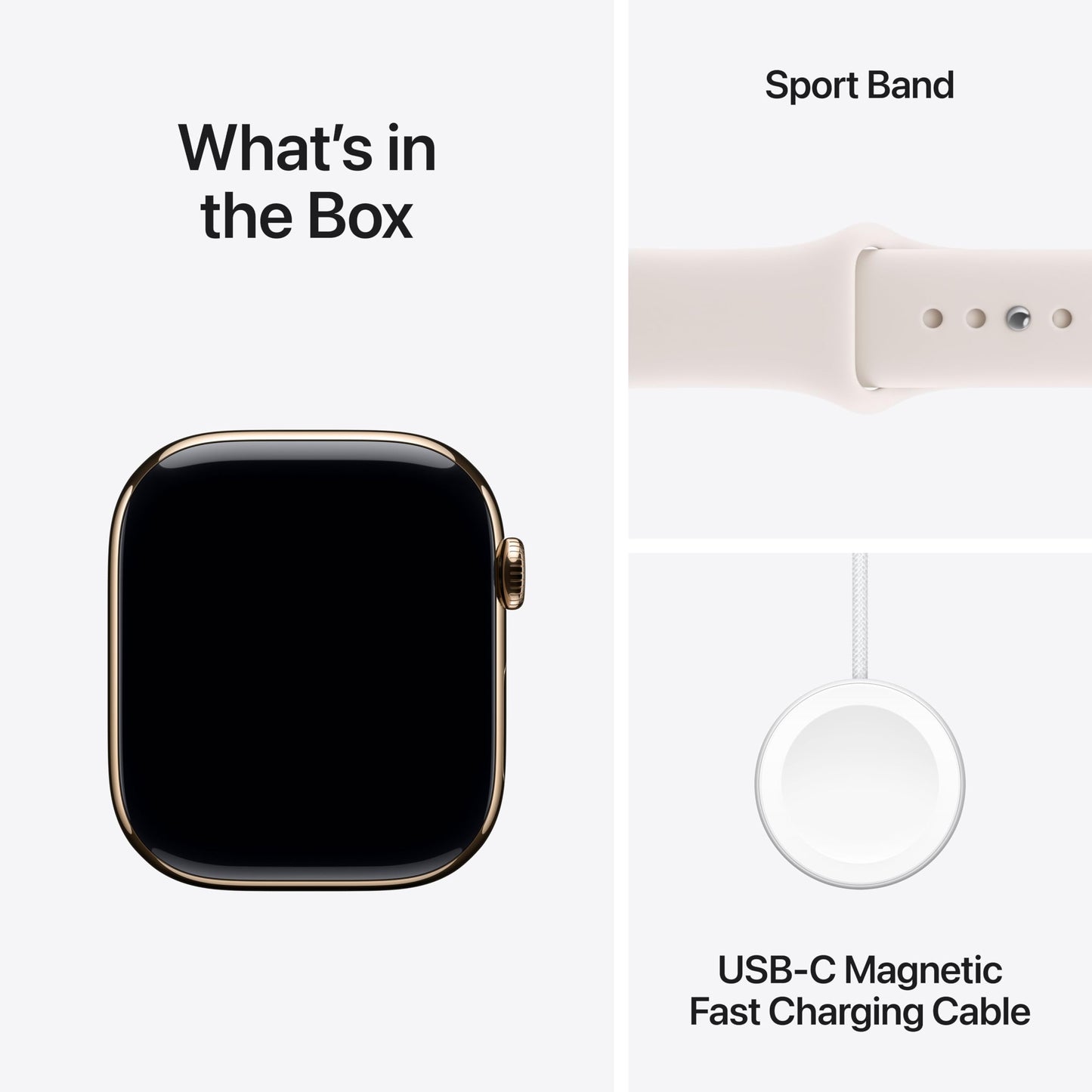 Apple Watch Series 11 [GPS 42mm] Smartwatch with Rose Gold Aluminum Case with Light Blush Sport Band - S/M. Sleep Score, Fitness Tracker, Health Monitoring, Always-On Display, Water Resistant