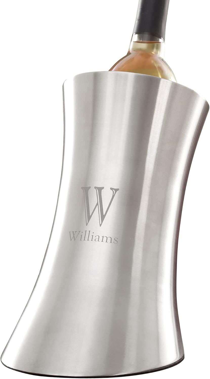 Personalization Universe Double-Walled Insulated Stainless Steel Wine Chiller