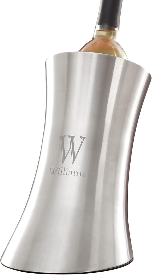 Personalization Universe Double-Walled Insulated Stainless Steel Wine Chiller