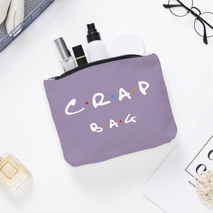 Funny gift Friend makeup bag, Best friend Cosmetic Bag, Friends Theme Natural Reusable Eco-Friendly Makeup Bag Gifts, for Women Men Best Friends Birthday Christmas Gift