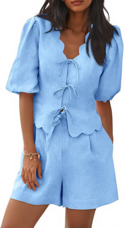 Cicy Bell Women’s 2 Piece Short Sets